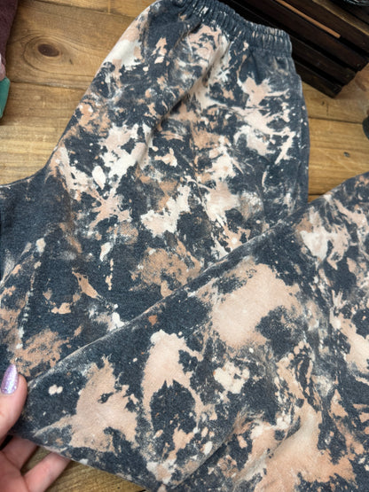 Size 2XL “Almost” Carmel cowhide sweatpants