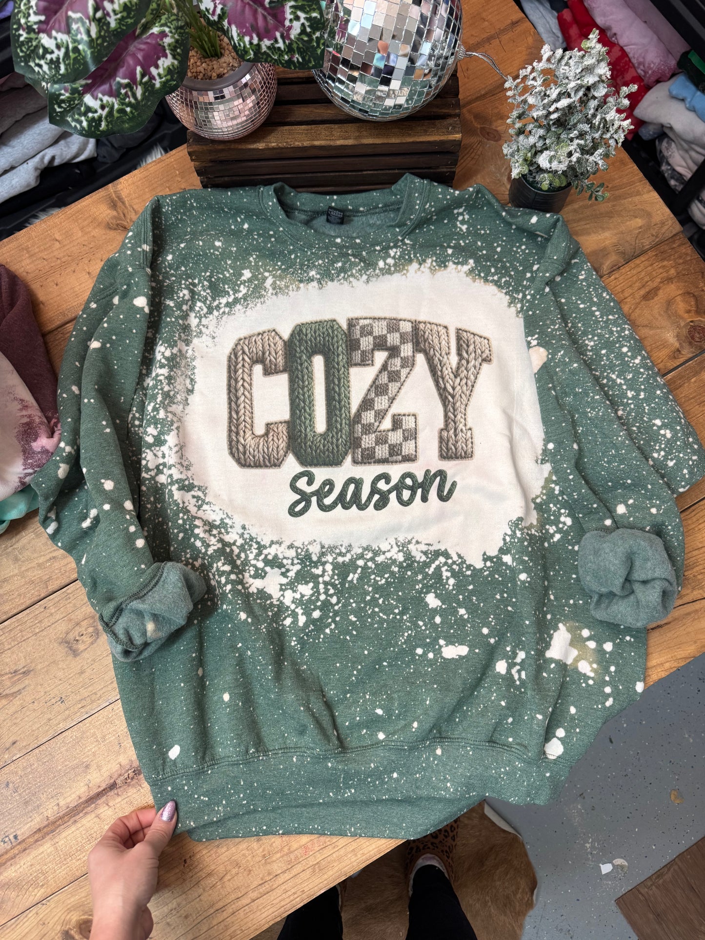 Size 2XL slightly imperfect cozy season sweater