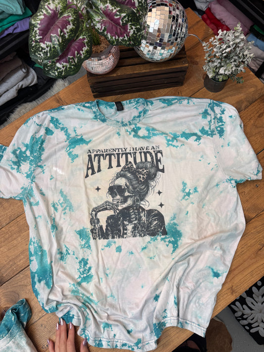 Size 3XL Apparently, I have an attitude tee