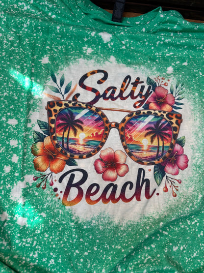 Size 4XL salty beach tee
