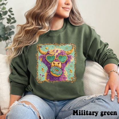 Mardi Gras Cow