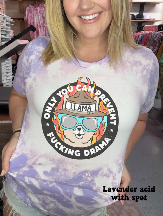 Only you can prevent fucking drama llama