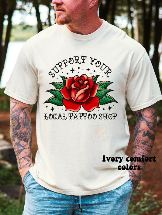 Support your local tattoo shop