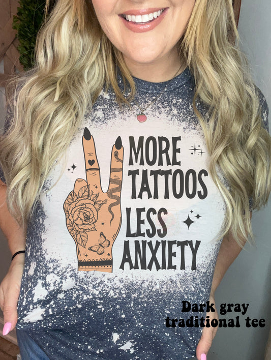 More tattoos, less anxiety
