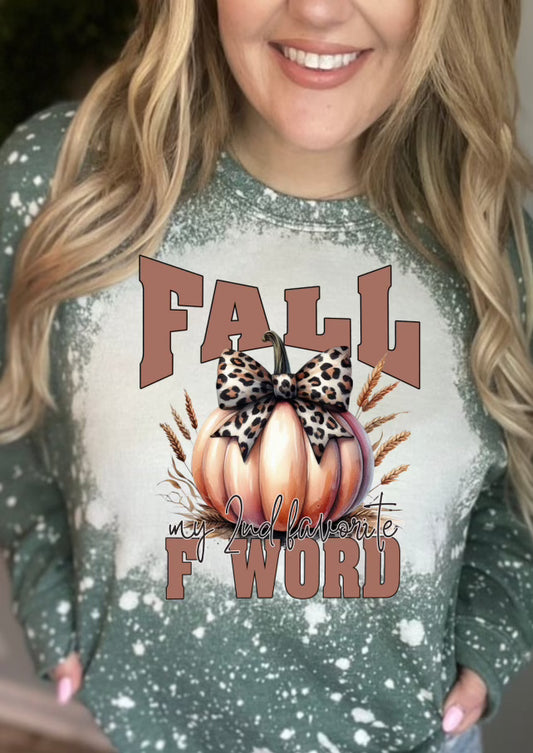 Fall, my 2nd favorite F word