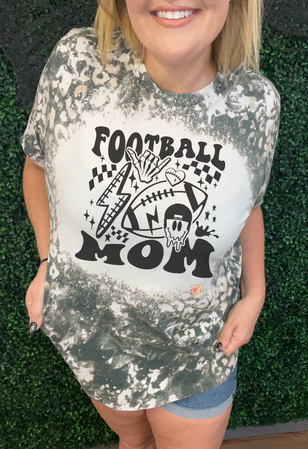 Football mom collage