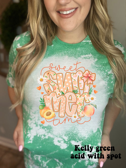 Sweet Summer time peaches