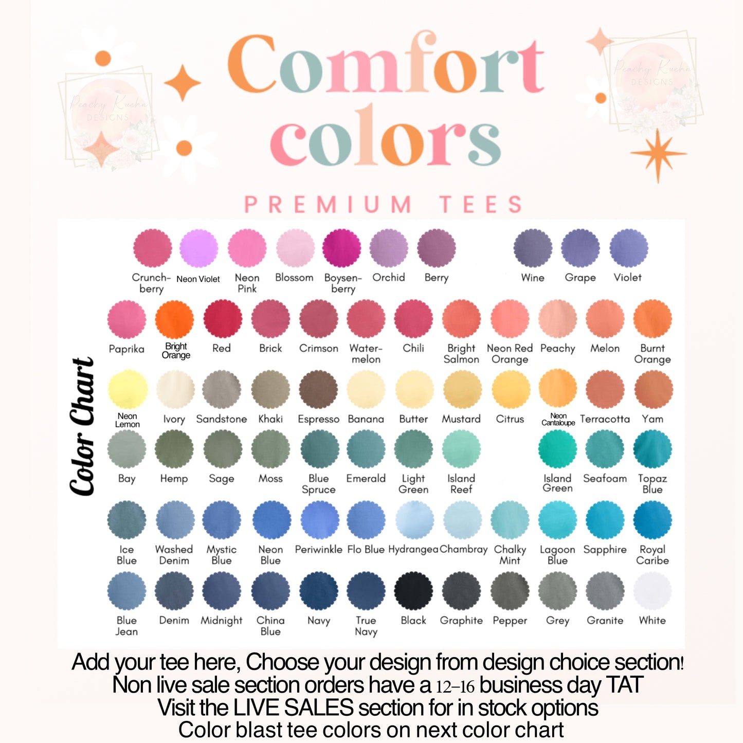 Comfort Colors Tank Tops- Made to order