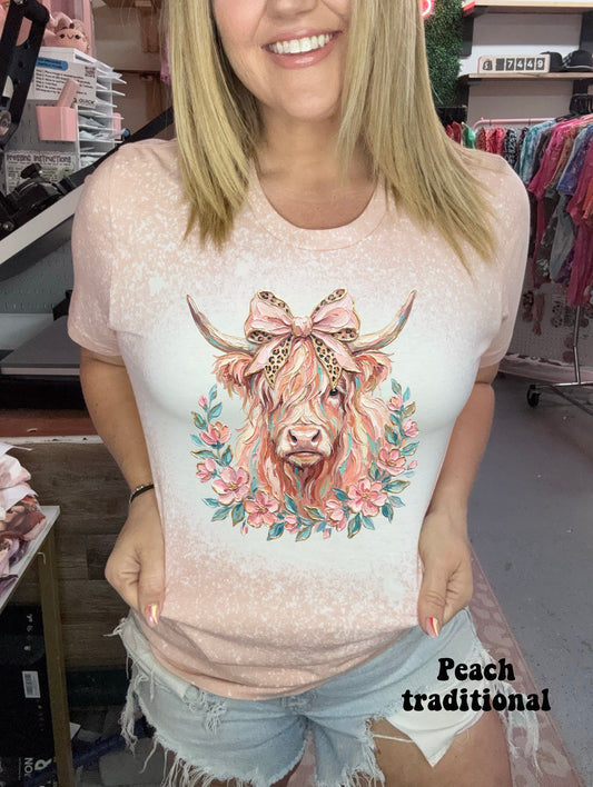 Brushstroke Floral Highland