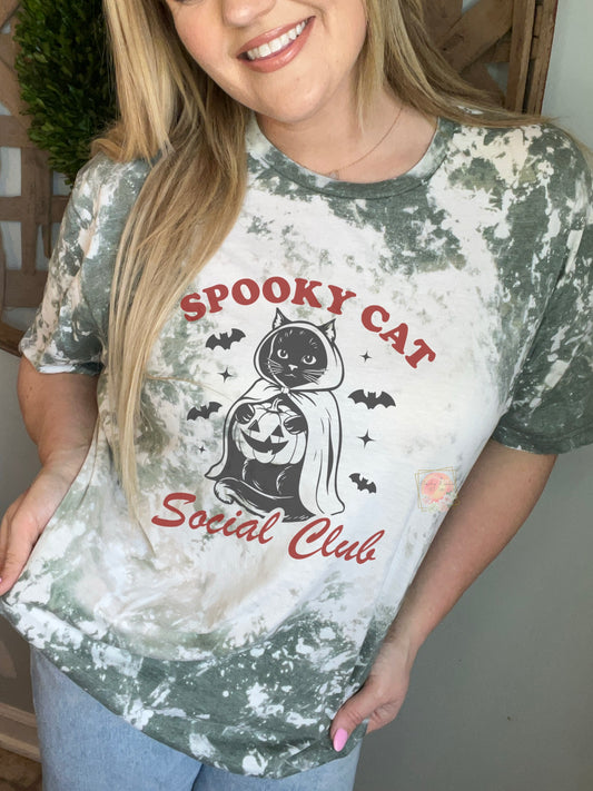 Spooky cat social club