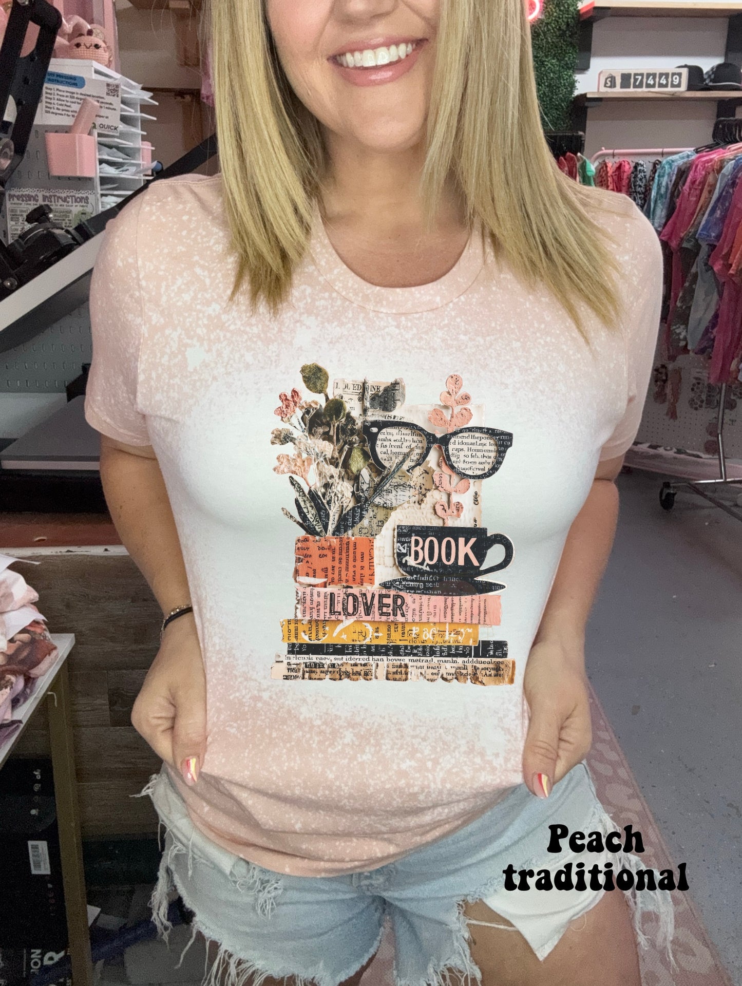 Faux Paper And Felt Book Lover