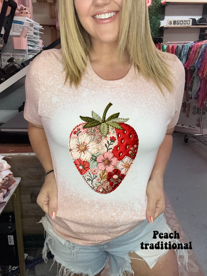 Patchwork strawberry