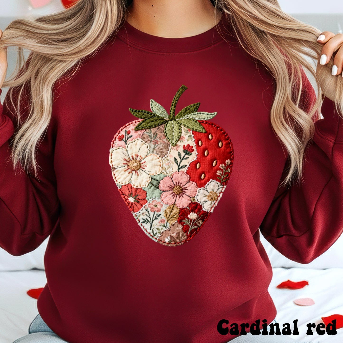 Patchwork strawberry