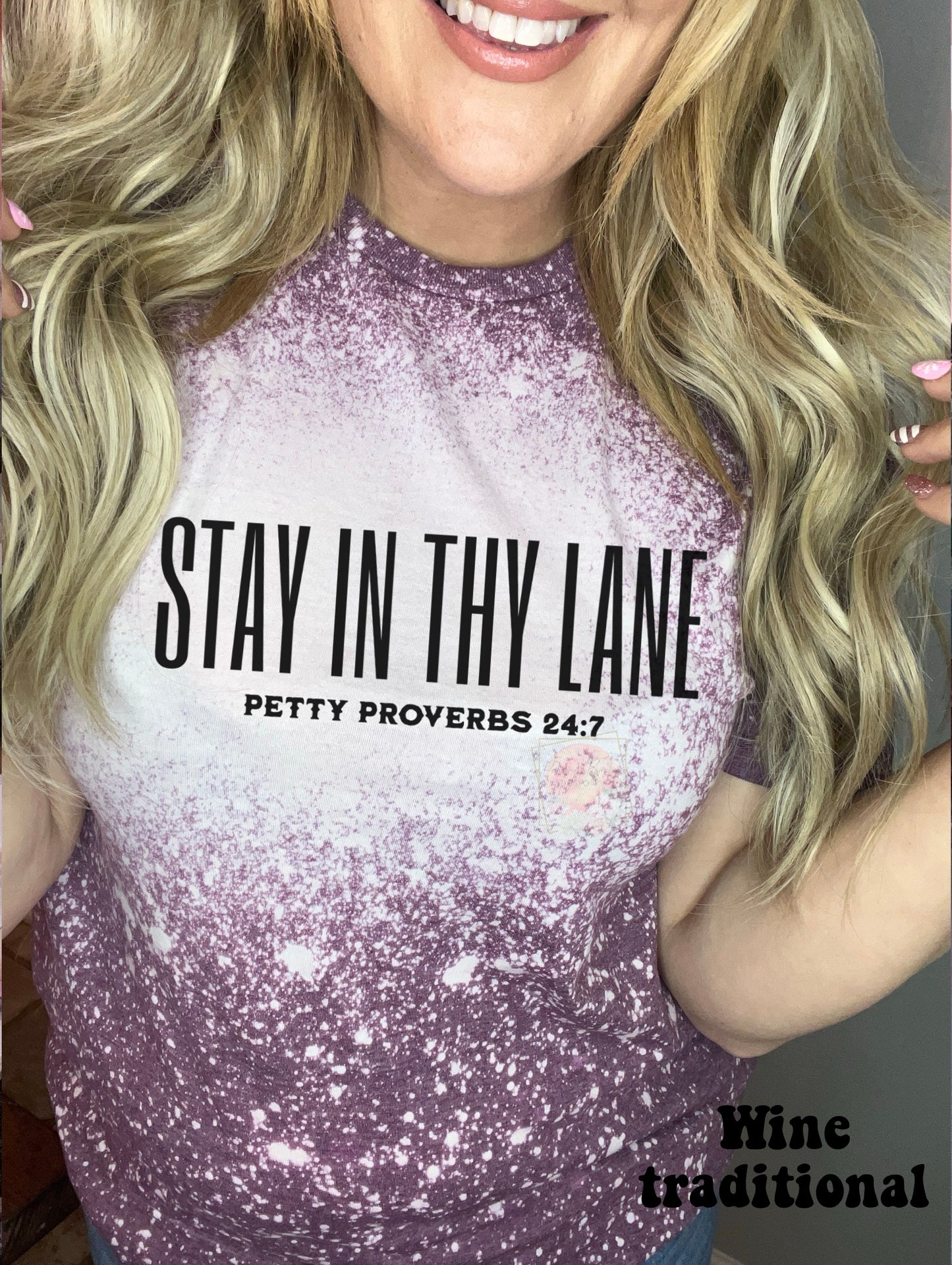Stay In Thy Lane -Petty Proverbs