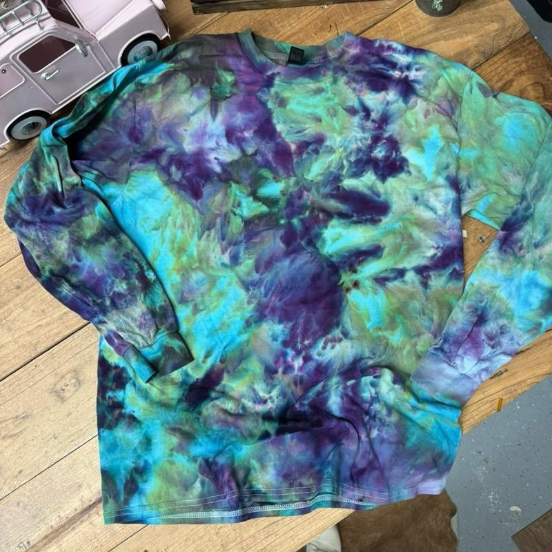 Northern Lights Long Sleeve Tie Dye