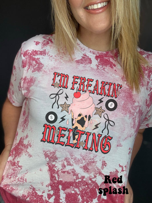 I’m freakin melting red leopard