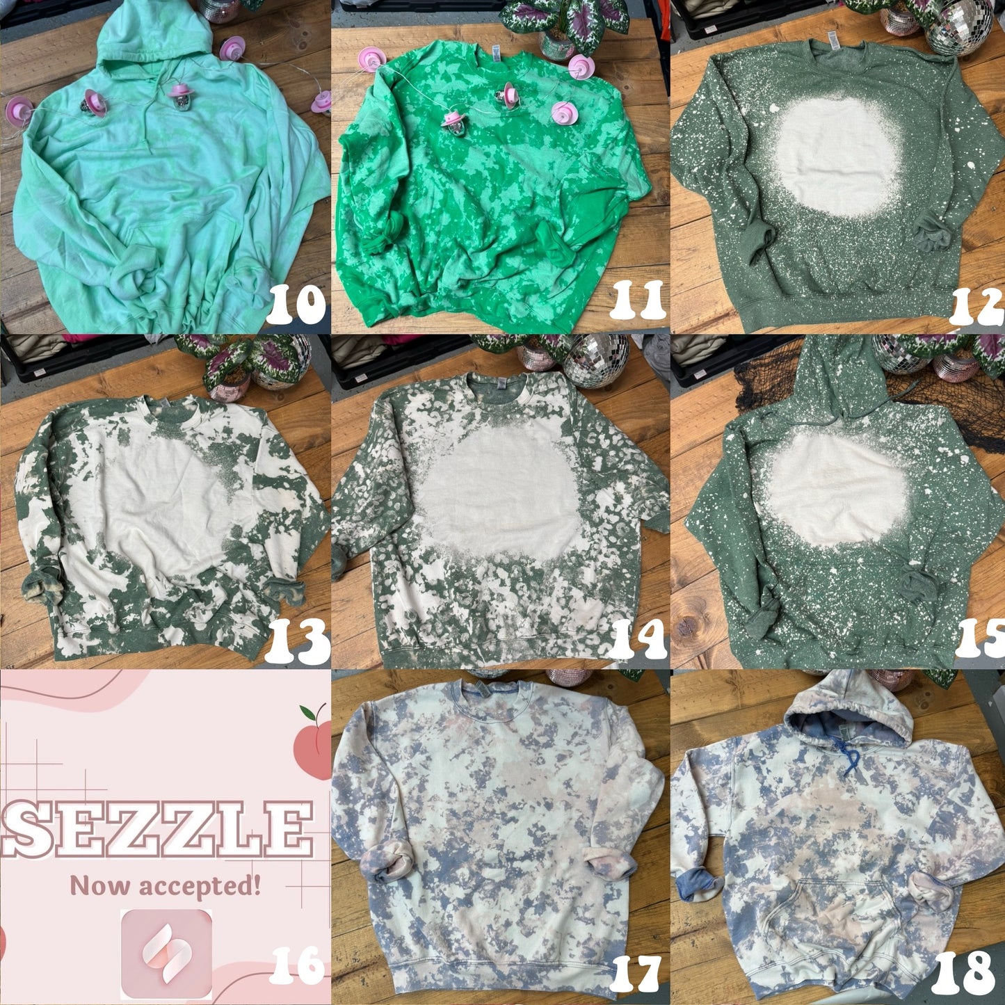 Size Large Bleached Sweaters