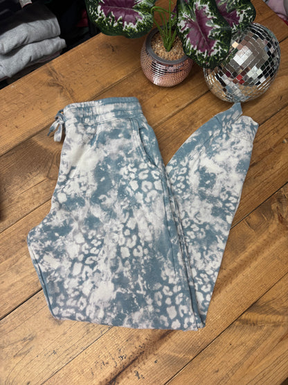 Acidwash jogger sweat pants