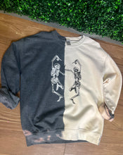 Load image into Gallery viewer, *IMPERFECT* MEDIUM dancing skelly crewneck
