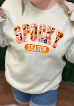 Load image into Gallery viewer, Floral varsity spooky season
