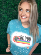 Load image into Gallery viewer, Be you pride tee
