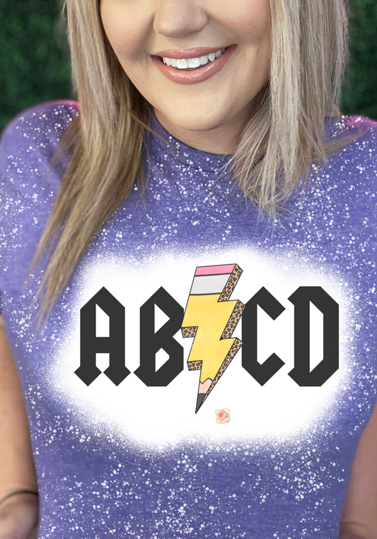 ABCD teacher tee