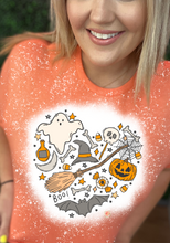 Load image into Gallery viewer, Halloween doodle heart
