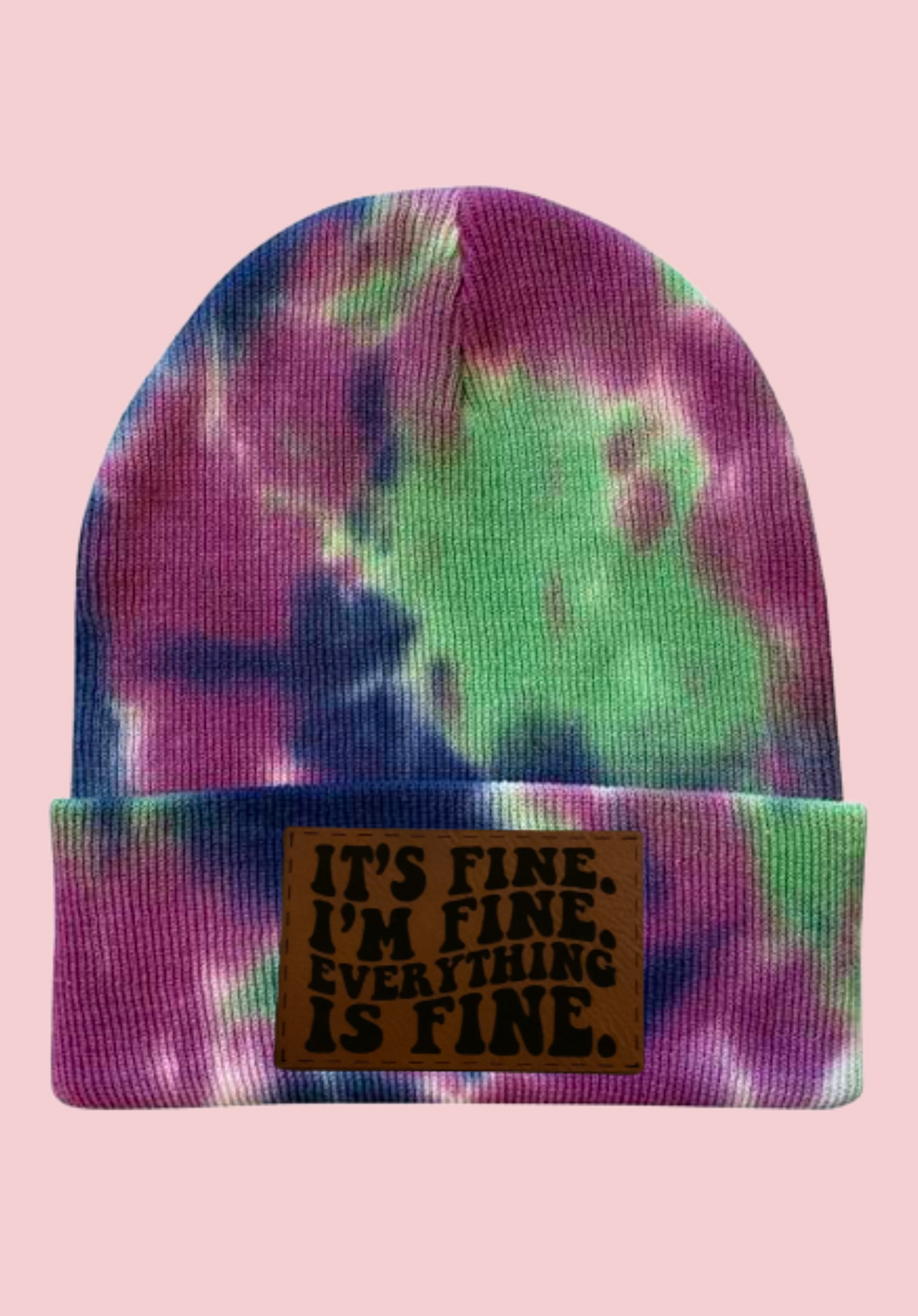It’s fine, I’m fine, everything is fine hat/beanie