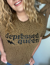 Load image into Gallery viewer, Depressed queen tee

