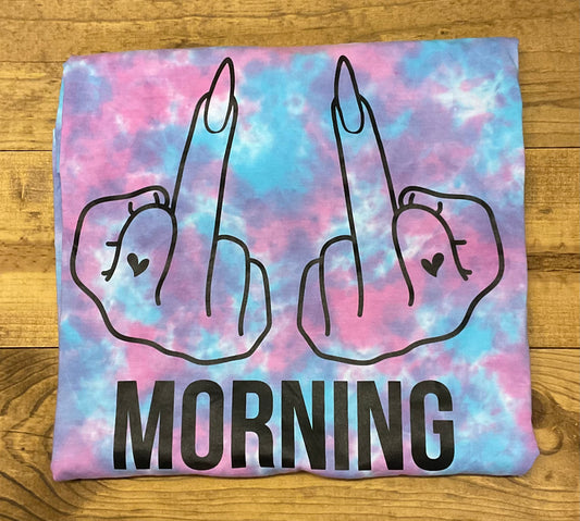 Morning dyed tee